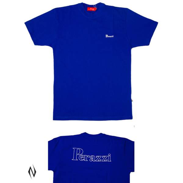 PERAZZI BASIC T SHIRT BLUE X LARGE