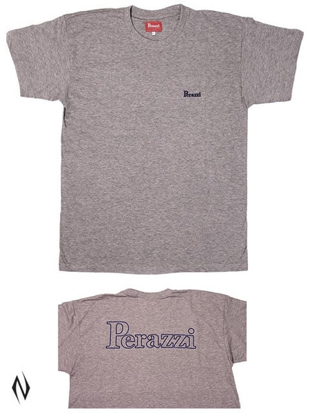 PERAZZI BASIC T SHIRT GREY XX LARGE