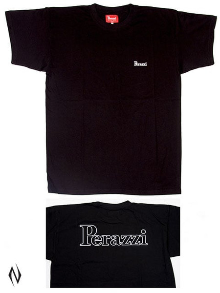 PERAZZI BASIC T SHIRT BLACK SMALL
