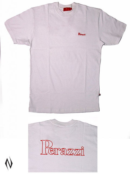 PERAZZI BASIC T SHIRT WHITE X LARGE