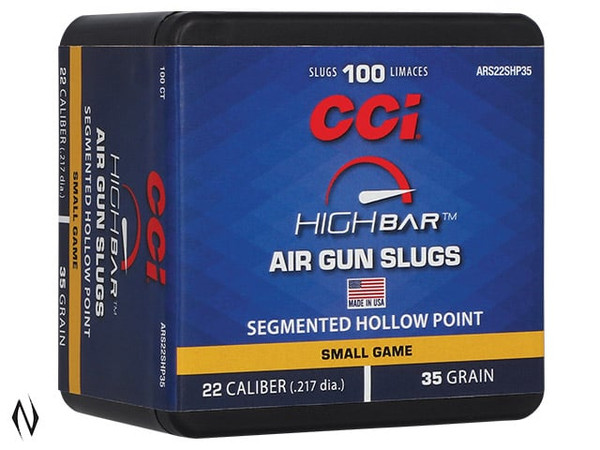 CCI 22 CAL HIGH BAR HP SEGMENTED HP AIR PELLETS 100 PK