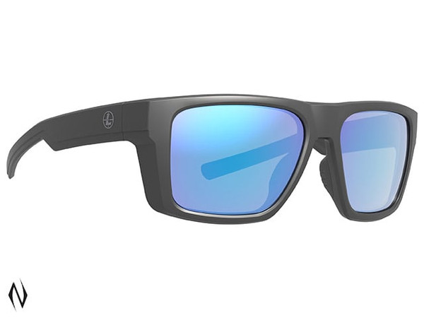 LEUPOLD SUNGLASSES SKYLINE MATTE BLACK BLUE MIRROR