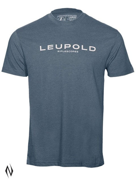 LEUPOLD RIFLESCOPES TEE INDIGO XXX-LARGE XXXX