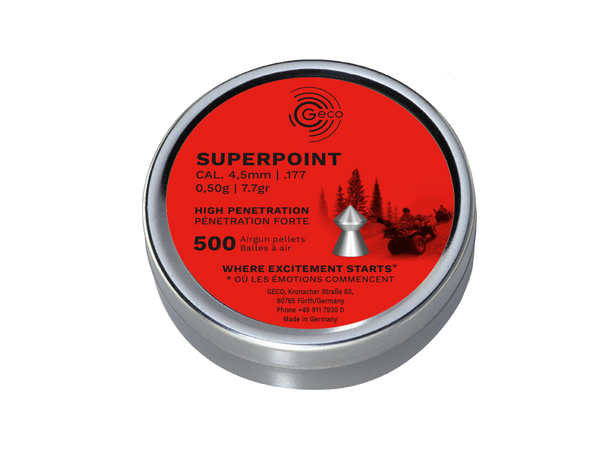 Geco Super Point 177 7.7gr 500 Pack