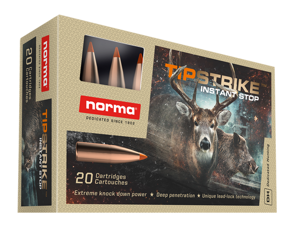 Norma 6.5CM 140gr Tipstrike BULK 200 Rounds