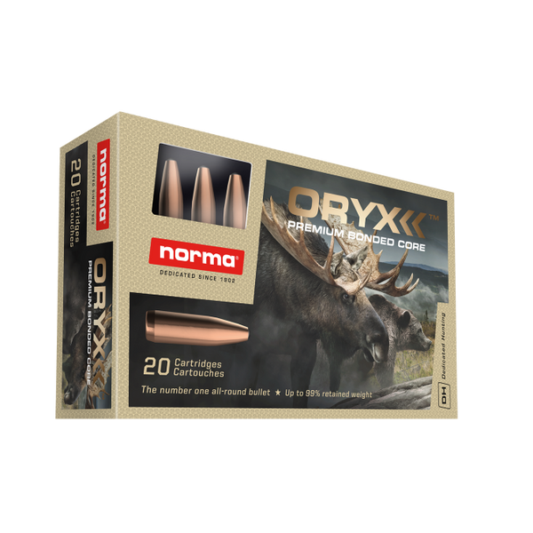 Norma 9.3x62 285gr Oryx BULK 200 Rounds