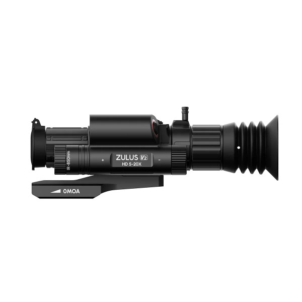 ZULUS HD V2 5-20X Digital Night Vision Scope with Laser Rangefinder and Ballistic Calculator