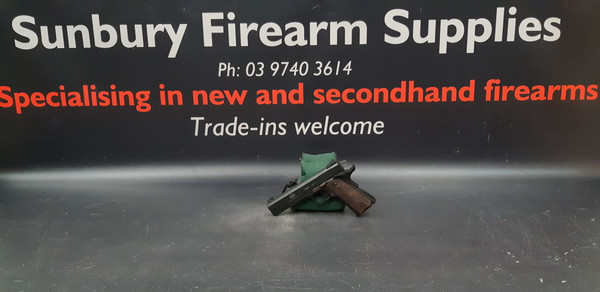 GSG 1911 Wood 22LR 127mm 10 Shot S/H AW100