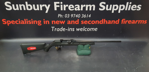 Savage A17R 17HMR Blued Synthetic 10 Shot Ex-Demo AX060