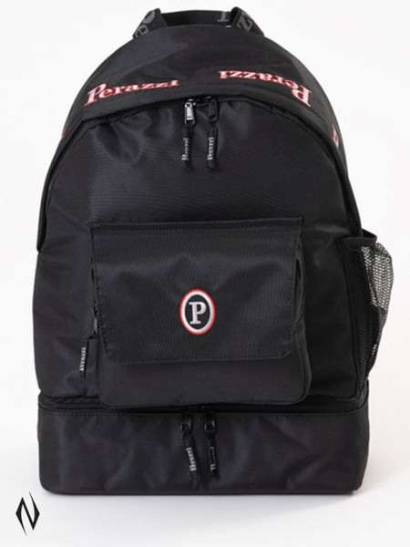 PERAZZI BACK PACK RIGID BOTTOM BLACK