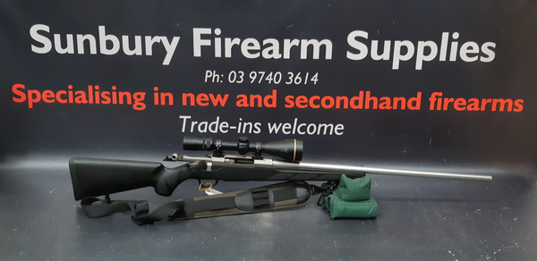 Tikka T3 Stainless 338WM with Leupold scope S/H AV278
