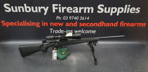 Remington 783 308WIN 20" Blued Compact Ex-Demo AX206 Burris scope Package A-449