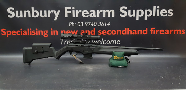 Celik Arms Chimera Push Button Rifle 223REM 18" Black Synthetic Standard Cheek Adjustable  AW317 ZT Thrive 1-10x24 Scope Package A-467