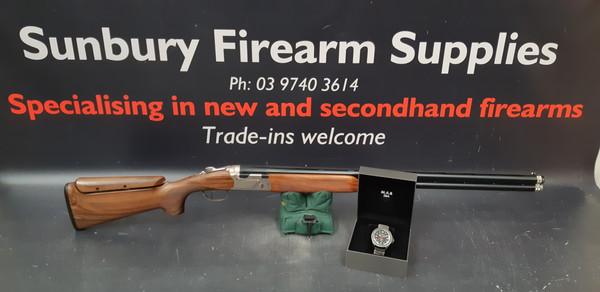 Beretta 694 Vittoria Sporting 30in Round with case and Beretta Watch S/H AX360