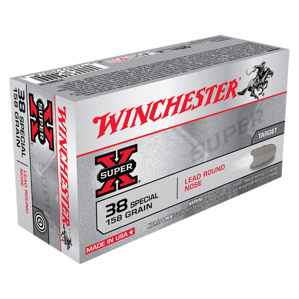 Winchester Super X 38SPEC 158gr LRN