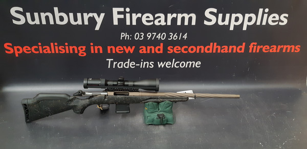 Ruger American Gen II Prairie 223REM Grey 20" 10 Shot Scope Package A-488