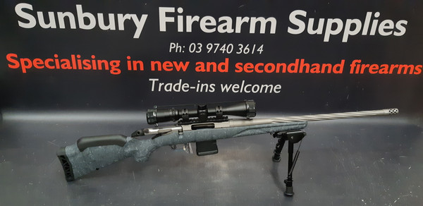 Ruger American Gen II STD 223 Grey 20" MB 10 Shot AW183 Scope Package A-493