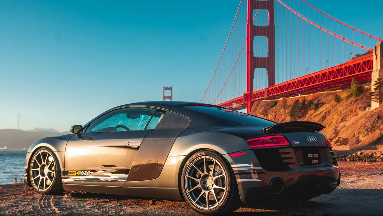 034 Motorsport - 2-piece Front Brake Rotor Upgrade - Audi R8 (GEN 1/1.5)
