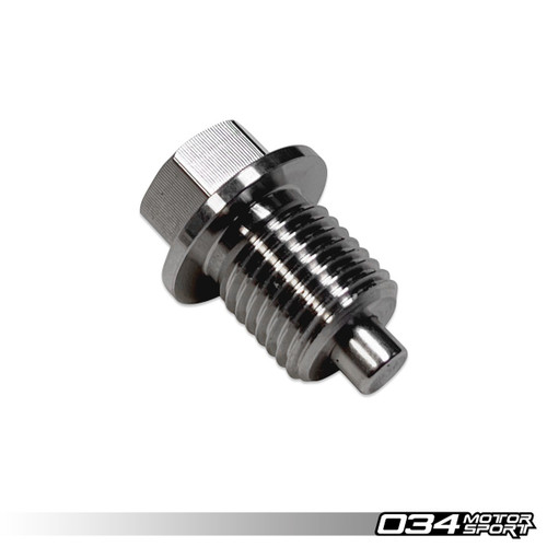 034 Motorsport - Billet Magnetic Oil Drain Plug Kit - Audi & Volkswagen (metal pans)