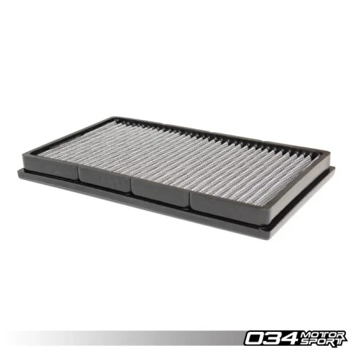 034 Motorsport - Drop-in Performance Air Filter, Audi 8V/8Y S3/TT/TTS & Volkswagen Golf MK7/MK8 GTI/R (MQB)