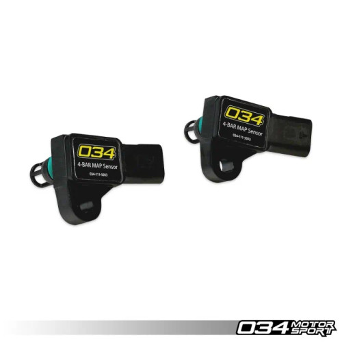 034 Motorsport - 4 Bar MAP Sensors - Audi B9 S4/S5/SQ5/RS4/RS5 3.0 TFSI/ 2.9 TFSI