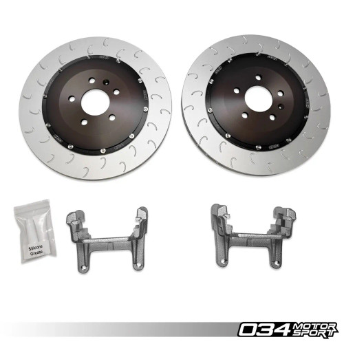 034 Motorsport - 2-Piece Floating Rear Brake Rotor 370mm Upgrade for B9/B9.5 Audi A4/S4, A5/S5, Q5/SQ5 034 Motorsport - 2-Piece Floating Rear Brake Rotor 370mm Upgrade for B9/B9.5 Audi A4/S4, A5/S5, Q5/SQ5