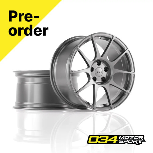 034 Motorsport - ZTF-01 Forged Wheels - 19x9.3 ET42, 57.1MM Bore 8V/8V.5 RS3 & Audi 8J/8S TT/TTS/TTRS (Hyper Silver)