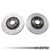 034 Motorsport - 2-Piece Floating Front Disc Upgrade - Audi B8/B8.5 S4/S5/Q5