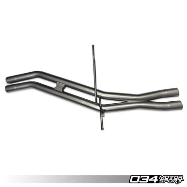 034 Motorsport - Res-X Resonator Delete and X-Pipe, B8/8.5 Audi Q5/SQ5