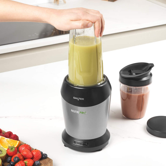 Salter Nutripro Blender & Bending Cups - Black EK2002V3FGROFOB