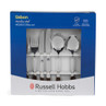 Russell Hobbs Lisbon stainless steel 44 piece cutlery set in retail box