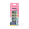 Box of 24 mixed colour ultra-grip pegs with rubber grips, Beldray packaging