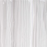 White shower curtain with subtle vertical stripe pattern