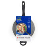 28cm grey non-stick wok with lid, Russell Hobbs metallic marble range packaging