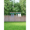 Pack of assorted grey and white socks hanging on a washing line outdoors