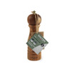 Acacia wood salt or pepper mill with adjustable ceramic grinder, Salter brand.