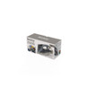 Beldray 3200W digital steam iron in box, shown in grey with gold accents