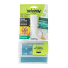 Anti-bac gel lint roller with cover, blue, for removing stubborn pet hair.