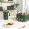Salter Toronto 4-Piece Bread Bin & Canister Set - Green BW12900G
