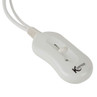 White electric blanket controller with slider switch and Kleeneze logo