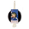 Cream ceramic coated 28cm sauté pan in packaging with Russell Hobbs branding