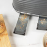 Salter Ripple 4-Slice Toaster - Grey EK5743GRY