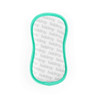 Beldray white cleaning pad with turquoise trim, shown flat on a white background