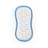 White and blue cleaning pad with 'Beldray' logo, shown from above