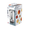 Salter 10L hot water urn packaging, silver, serves up to 40 cups, keep warm function