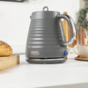 Salter Ripple 1.7L Rapid Boil Kettle - Grey EK5742GRY