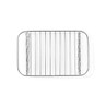 Chrome wire grill rack for oven, shown flat against a white background