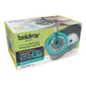 Boxed Beldray 360° dual wring spin mop set with blue and grey mop and bucket