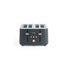 Salter 4-slice grey toaster with controls, shown on white background