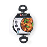 Russell Hobbs Nightfall Stone 20cm stockpot in packaging, top view